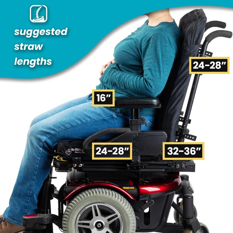 Fleximug Hands Free Drinking Mug - 28 Inch Straw