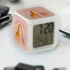Fabulous Pink Cube Alarm Clock with Lighting - Sophie the