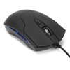 Wired Mouse Blue Backlit Type C Ergonomic Multimedia Keys Adjustable