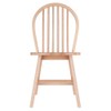 Winsome Windsor 2-Piece Chair Set, Solid Wood, Natural Finish