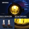 AUTOWIKI Fog Lights for 2001-2003 Ford Ranger 2PCS OEM Replacement