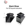 AAqq Decor 12-Pack Iron Baluster Shoes Square Railing Shoes Stair