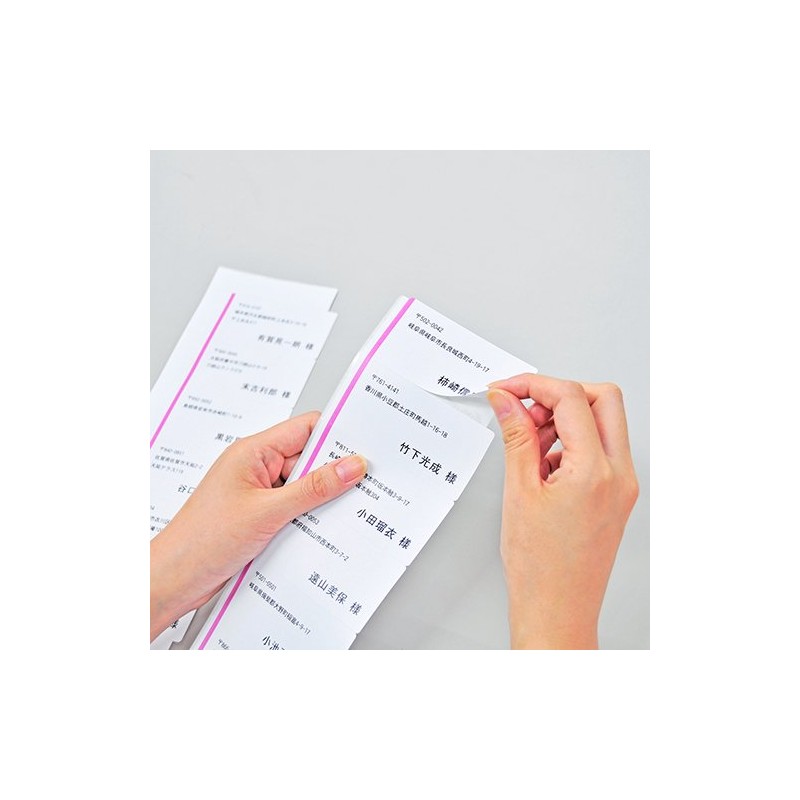 Nakagawa Seisakusho Easy Sticking Labels, 21 Sides, A4 (100 Sheets