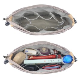 Bag in Bag, Inner Bag, Waterproof, Nylon, Inner Pocket, Storage Capacity, Bag Organizer, Back In Bag, Men's, Women's