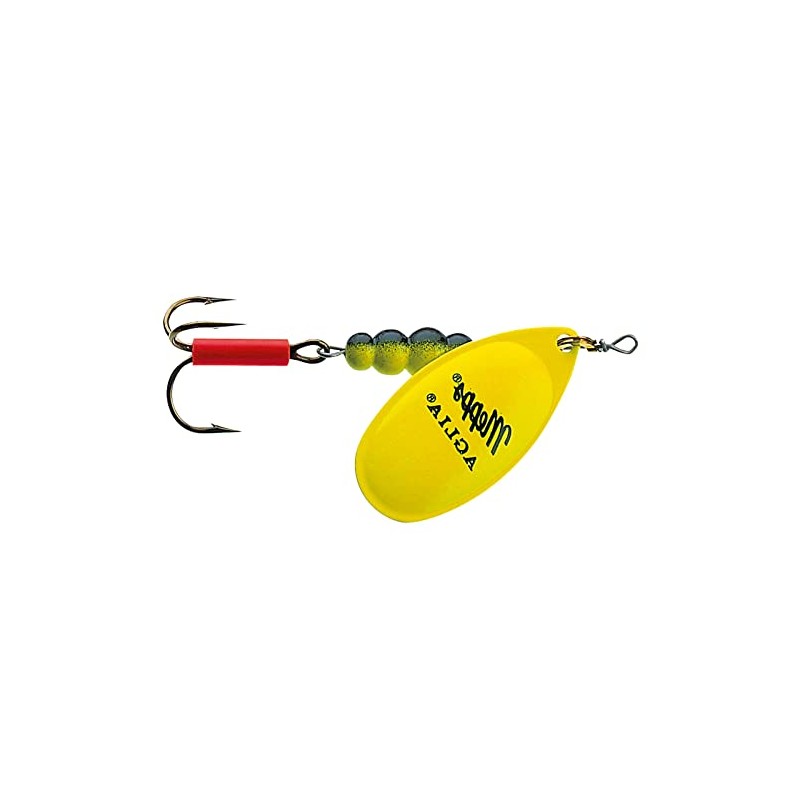 Spinner - Mepps Aglia Fluo chartreuse Size: 1 - 3,50g