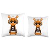 Oren Sprunky Rejoyed | Simon Funbot Jevin Raddy Throw Pillow