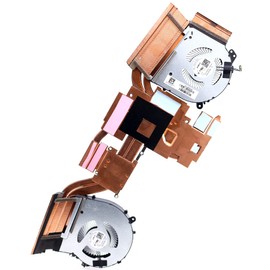 Deal4GO CPU & GPU Cooling Fan w/Heat Sink Thermal Module Assembly L87237-001 Replacement for H P Omen 15-DH 15-DH000 15-DH1070WM 15-DH0111TX