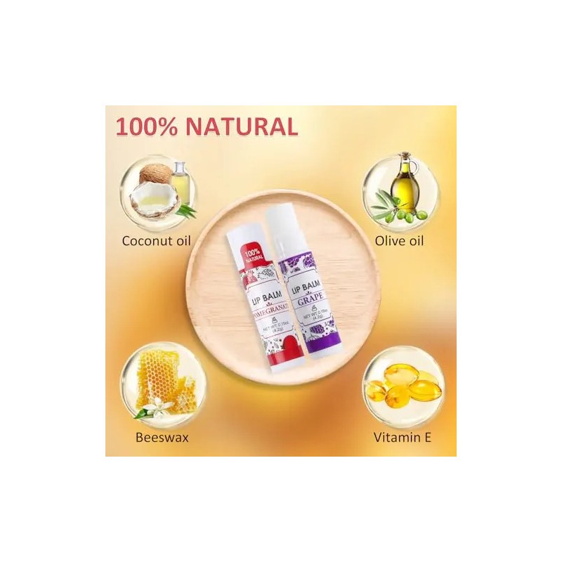 Bálsamo Labial Natural A Granel Con Vitamina E Y Aceite