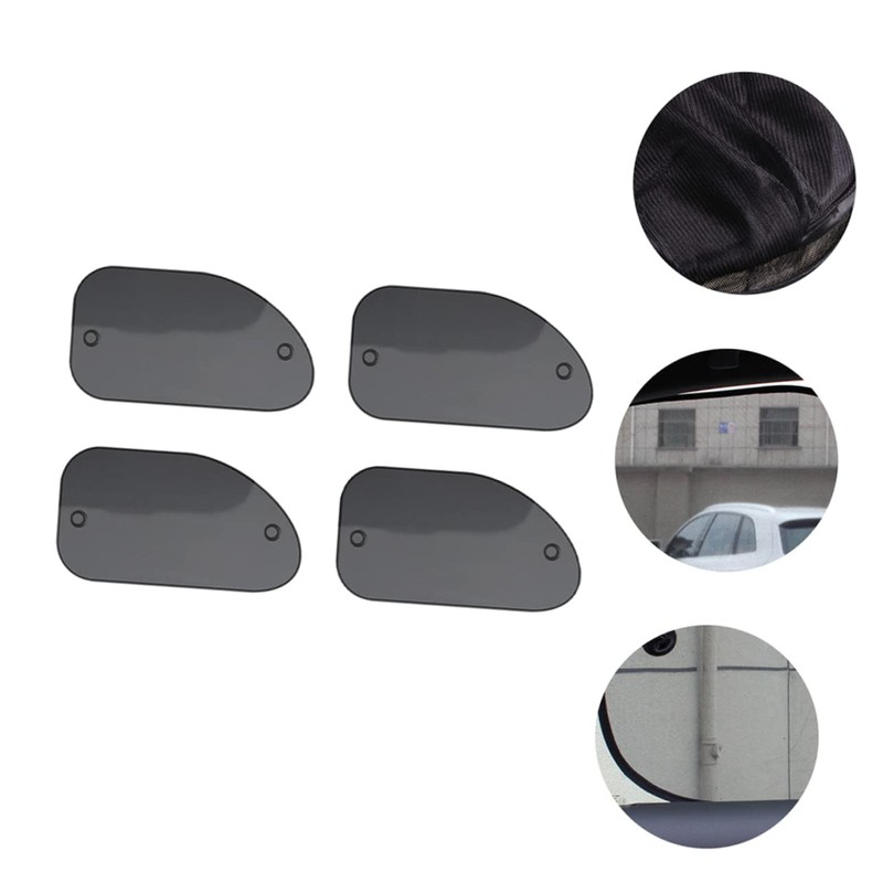FUNOMOCYA Automobile Sunshades Car Window 4pcs Breathable Uv Blocking Car