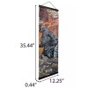 Godzilla King Of The Monsters Canvas Scroll Wall Hanging 35"