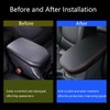 SAUWU Center Console Armrest Cover for Toyota RAV4 2025 2024