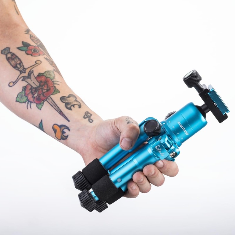 Mantona Kaleido 21185 Mini Photo/Table/Travel Tripod with Ball Head with