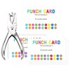 OUNENO 200 Pack Reward Punch Cards Behavior Incentive Awards for