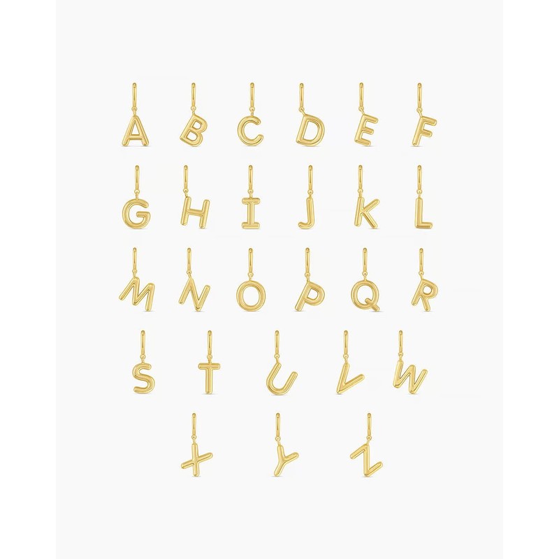 gorjana Alphabet Helium Parker Charm K