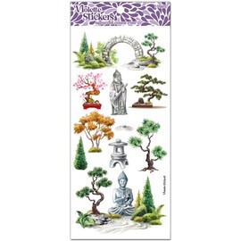 Bonsai Plant Stickers by Violette Stickers
