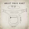 Freak Scene Kurt Blue Jeans Belt Bag Waist Bag