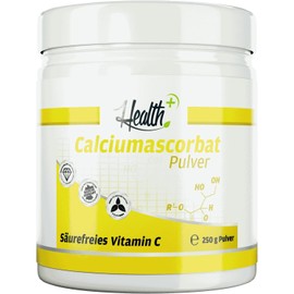 Health and Calciumascorbat Acid-Free Vitamin C | Improved Absorption | Super Compatibility in High Levels | Powder | 250 g | Made in Germany