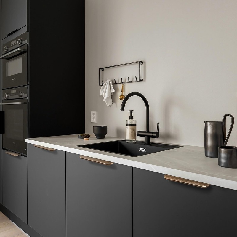 RVPEKUPE 5-Pack Adhesive Edge Finger Pulls for Cabinets No Drill