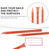 9 Pieces Plastic Scraper, No-Scratch Paint Scraper Tool Portable Car