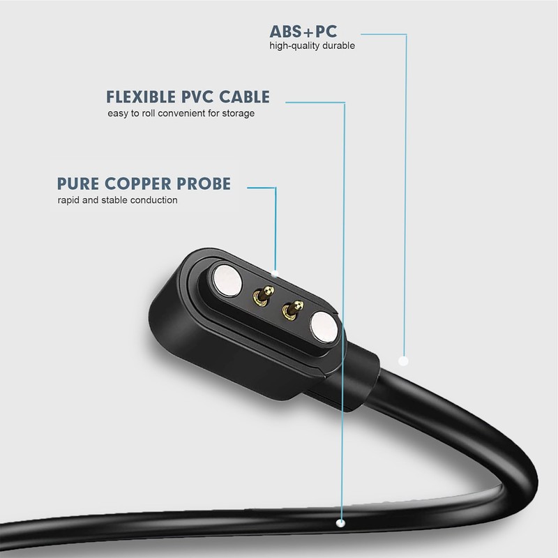 Compatible with Armitron Matrix Smartwatch Charger, Magnetic Replacement Charging Compatible