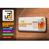 Femer Tin Sign Recipe The Godfather Cocktail Recipe 27 x