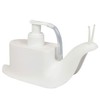 QUALY ESCAR Soap Dispenser Bowl for the Bathroom as Snail
