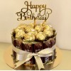 Hershey's Ferrero Rocher Hersheys Kitkat chocolate giftbox Birthday Cakebox Candy