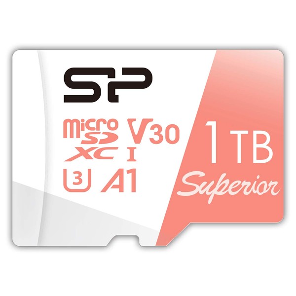 SP Silicon Power MicroSD Card 1TB [Nintendo Switch Operation Confirmed] 4K Compatible Class 10 UHS-1 U3 Maximum Read 100MB/s 3D Nand SP001TBSTXDV3V20SP