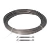 Stainless Steel Wire Rope Set Rust Proof Prevent Corrosion PVC
