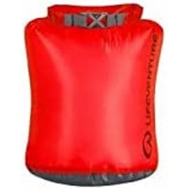Lifeventure Ultralight Dry Bag, Siliconized Rip-Stop Fabric With Fully Taped Seams Lightweight Waterproof Dry Sack For Kayaking Camping Hiking Travelling Boating Water Sports,Red,2 litre