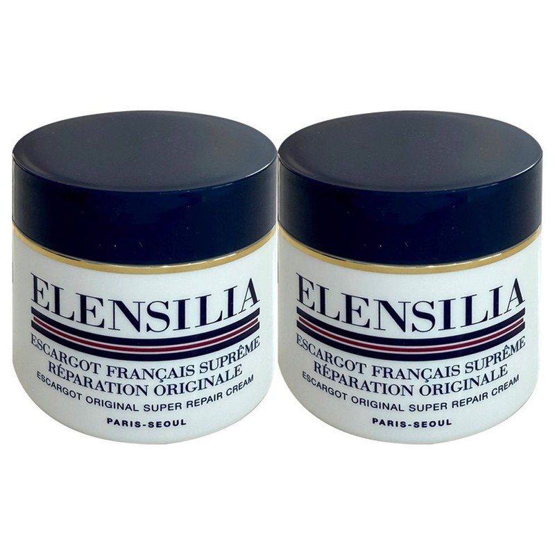 Ellencilla Snail Cream 50g 2pcs / Circle / 엘렌실라 달팽이