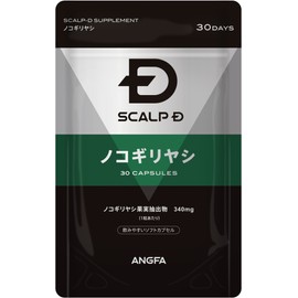 ANGFA Scalp D Supplement, Saw, 30 Tablets (Approx. 30 Day Supply)