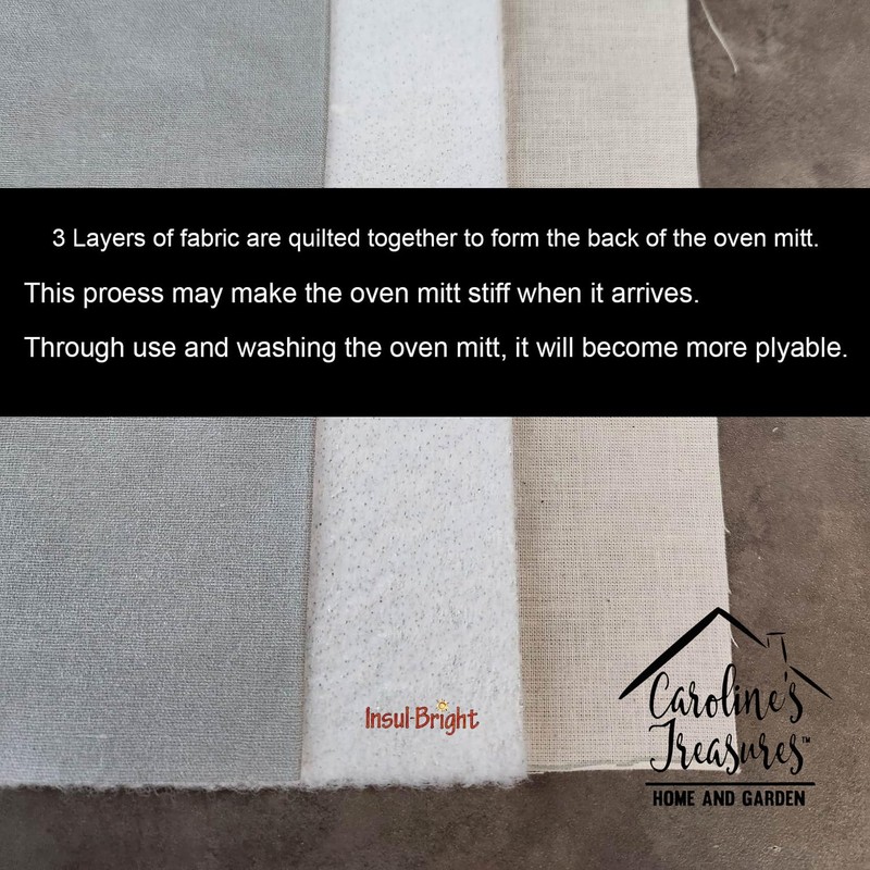 Caroline's Treasures BB5197OVMT Red and White Wine on Black Oven