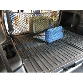 EACCESSORIES EA Trunk Organizer Cargo Nets for Toyota Highlander 2014-2026 — Envelope+Floor Style Cargo Nets for SUV—Premium Mesh Car Trunk Organizer Vehicle Carrier Storag—Compatible with Highlander