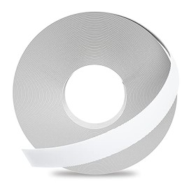 GSCIT Club Melamine Edge Banding, 3/4 inch x 50ft White Edge Banding with Hot Melt Adhesive Pre-glued Cabinet Edge Banding Flexible White Veneer Edging for Plywood Furniture Table