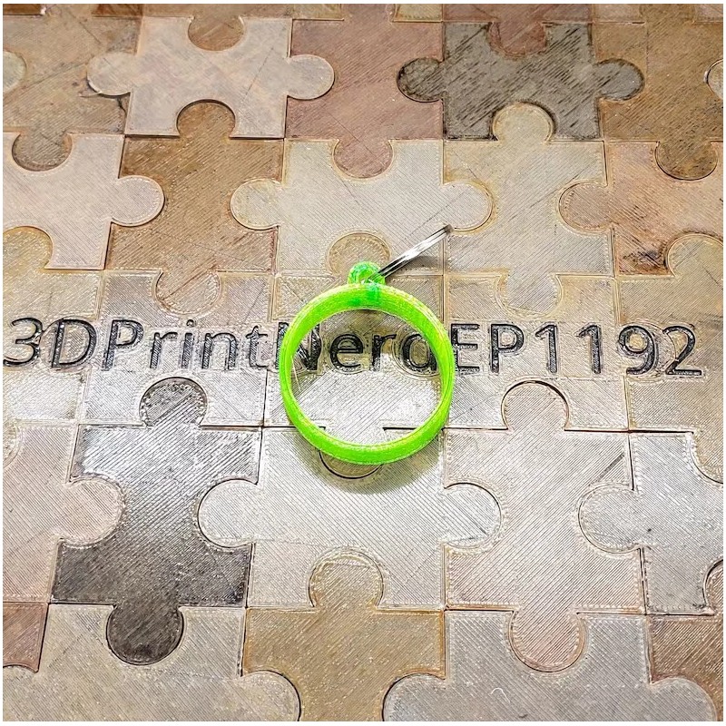 Blistex 3D Printed Blistex Tub Holder/Key Ring. Blistex Tub Not