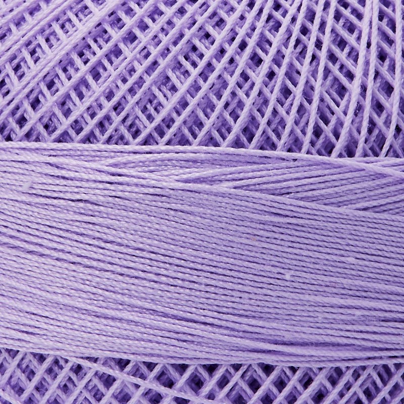 Handy Hands Lizbeth Premium Cotton Thread, Size 40, Purple Iris