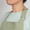 Now Designs Cotton Chef's Kitchen Apron, Solid Sage Green 28