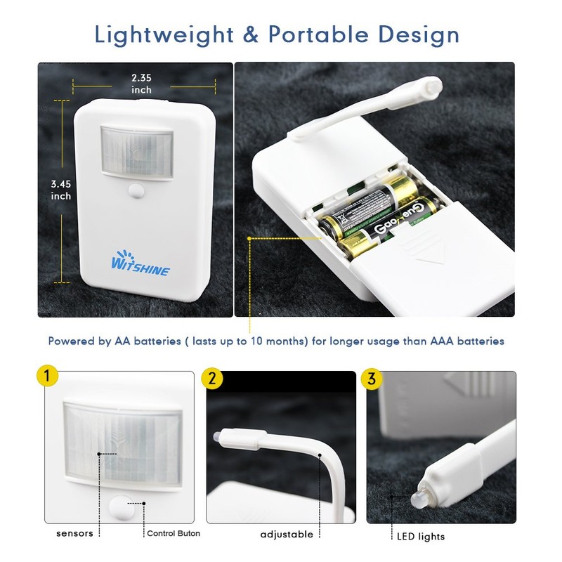 16-Color Motion Sensor Activated Toilet Night Light, Cool Fun Bathroom