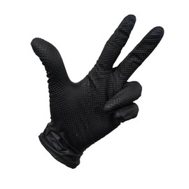 Arctic Hayes Dirty Grippers Diamond Grip Heavy Duty Nitrile Gloves 8g (Medium) Box of 50