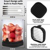 Strawberry Slicer Cup with Push Plate, Fruit Cutter Kitchen Gadget