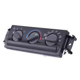 16250545 Heater A/C Control Switch Fit for 1999-2004 S10 & 1999-2002 Sonoma, 2.2L 4.3L Heat A/C Temperature Climate Control Panel Replace OE 09351325 15098964