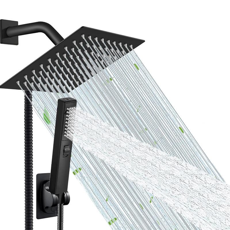 Shower Head Set, 1 Set 6/8 Inch Household Rainfall Shower