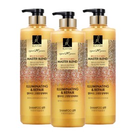 Elastin Master Blend Peptide High-Nutritional Shampoo White Floral Scent, 770ml, 3 packs / 엘라스틴 마스터 블렌드 펩타이드 고영양 샴푸 화이트 플로럴향, 770ml, 3개