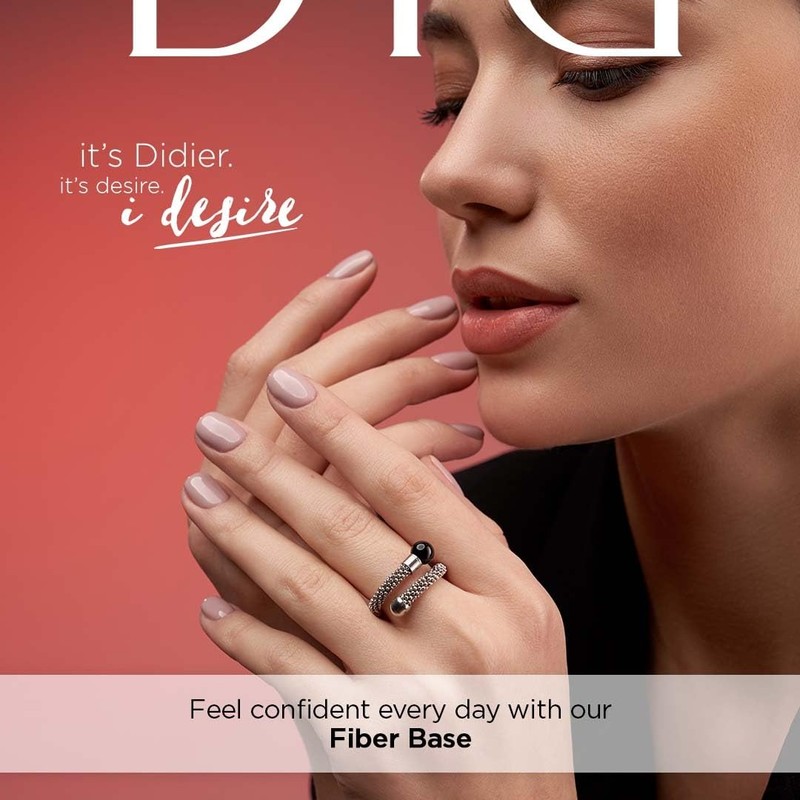 Premium Fibre Base Gel, Didier Lab, For Damaged Nails, Nail
