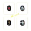 Nailyjoy Handmade Reusable Press on Nails Mysterious Stone, Unique Lucky