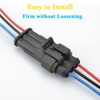 HYAT 3 Sets Car Waterproof Electrical Connector,18 AWG 3 pin