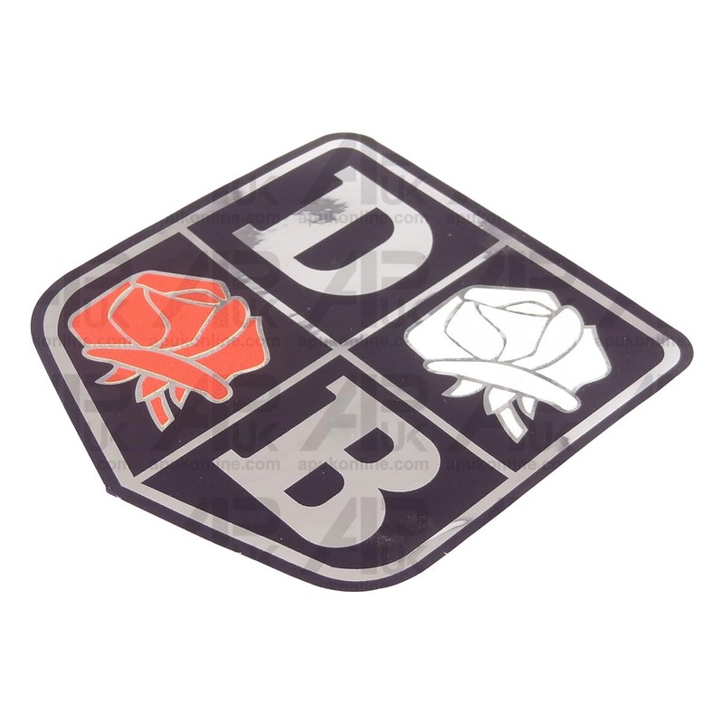 APUK Silver Decal Emblem Bonnet Nose Cone Replacement for David