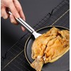 4Pcs Mini Brownies Serving Spatula Set Fish Spatula and Stainless