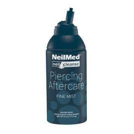 NeilMed NeilCleanse Piercing Aftercare, Fine Mist, 6.3 Fluid Ounce for Effective Aftercare Care Comfort Cleansing